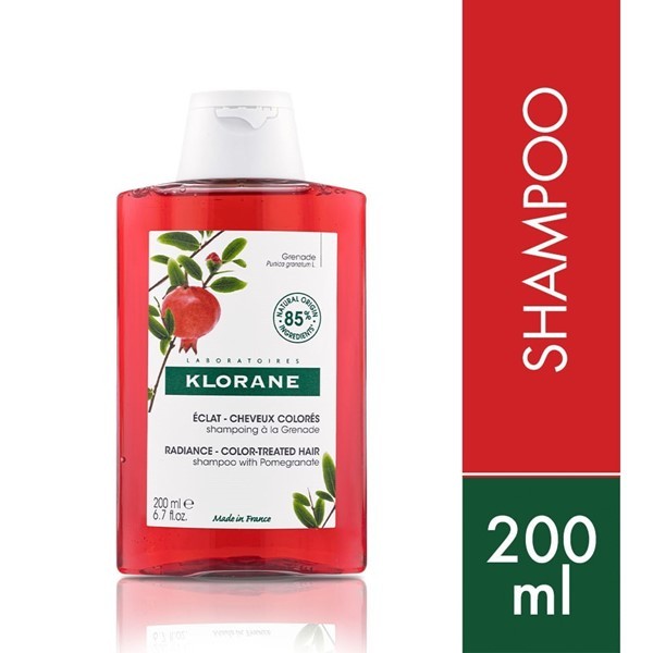 Klorane Shampoo Fijador Y Protector de Color Granada 200 ml