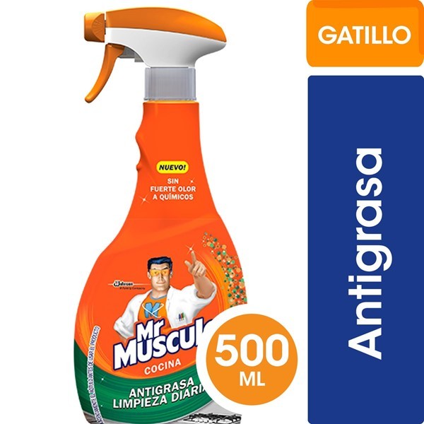 Mr Musculo Limpiador Cocina Antigrasa Gatillo 500 ml alt