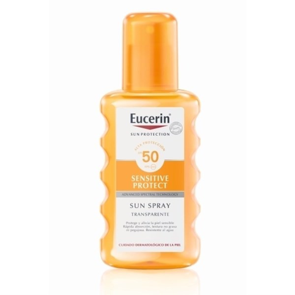Eucerin Protector Solar en Spray Transparente Sensitive Protect Fps 50 200 ml #1