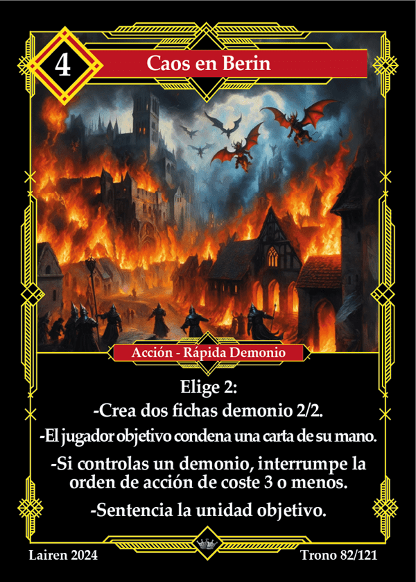 082 Caos En Berin 1ra Edicion - Coste 4