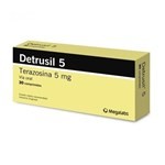 Detrusil 5mg | 30 Tabletas | Terazosina #1