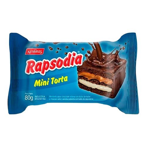 Mini Torta Rellena Rapsodia 80 gr #1
