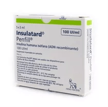 Insulina Insulatard Penfill 5 viales x 3 ml 100 Ui/Ml #1