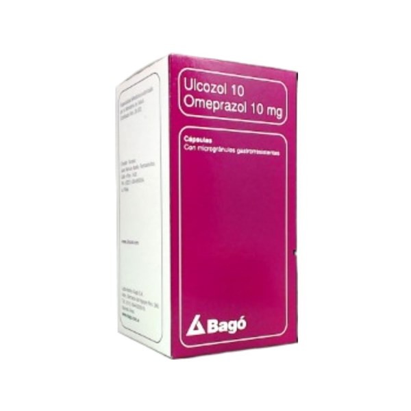 Bagó Ulcozol Omeprazol 10 10 Mg x 30 Cáps #1