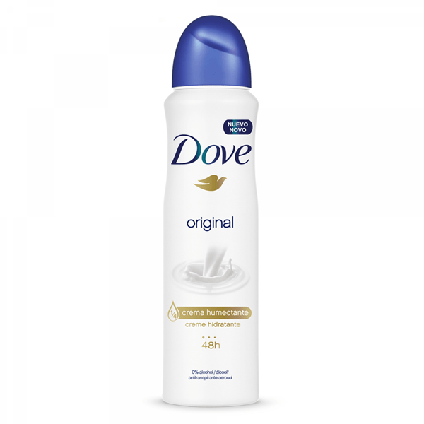 Desodorante Antitranspirante Dove Original en Aerosol x 150 ml