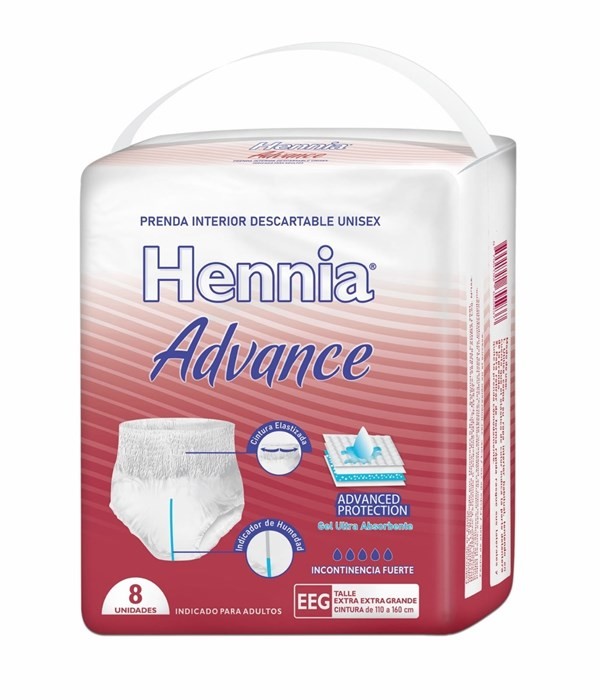 Hennia Ropa Interior Advance Eeg ( 8 Unidades ) #1