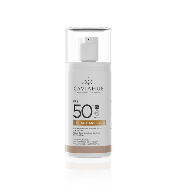  Protector Facial Caviahue Fps 50+ Care Glow Color x 50 ml alt