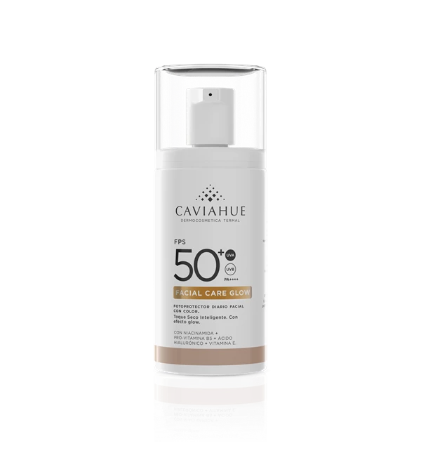 Caviahue Protector Solar Fps 50+ Facial Care Glow Color 50 ml