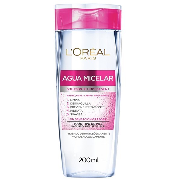 Loreal Agua Micelar Demaquillante Hidra Total 5 200 ml alt