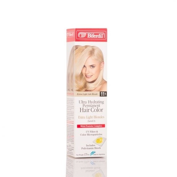 Biferdil Coloración Permanente en Pomo Nº11.1 Rubio Extra Claro Ceniza #1