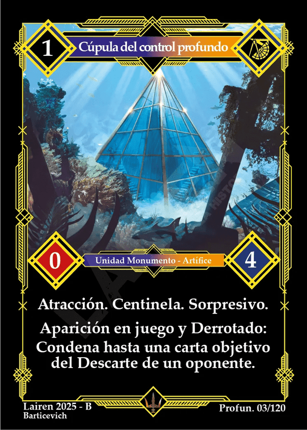 003 Cupula Del Control Profundo - Coste 1