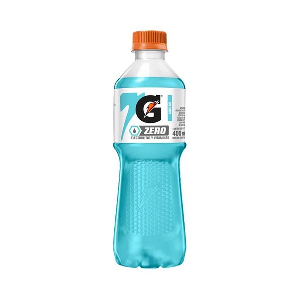 Bebida Isotónica Gatorade Zero Sabor Mora 400 ml #1
