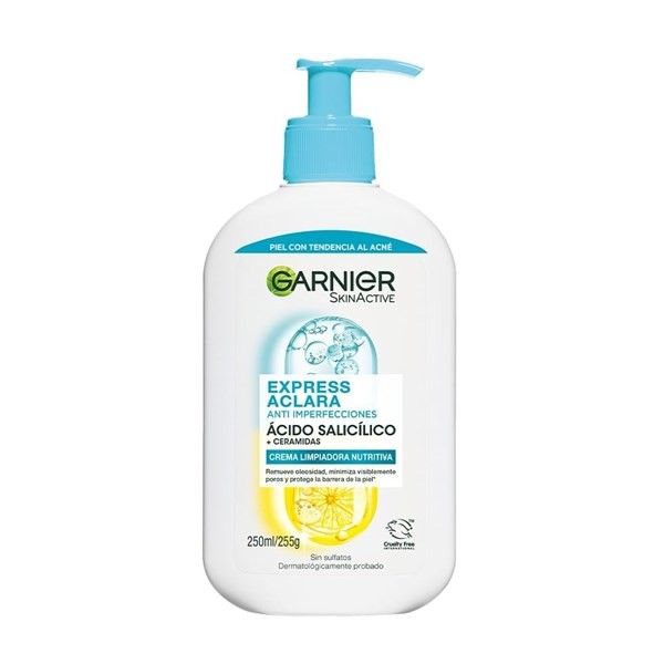 Gel de Limpieza Facial Garnier Anti-Imperfecciones Con Ácido Salicílico x 250 ml #1