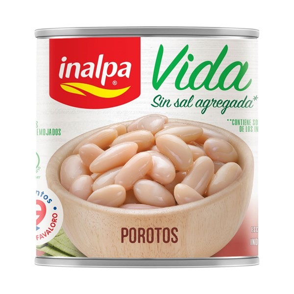 Porotos Alubia Inalpa Secos Remojados Sin Sal Vida 300 G. #1