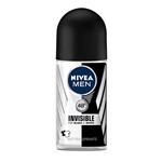 Nivea Desodorante Antitranspirante  men Invisible B&W Roll On 50 ml #1