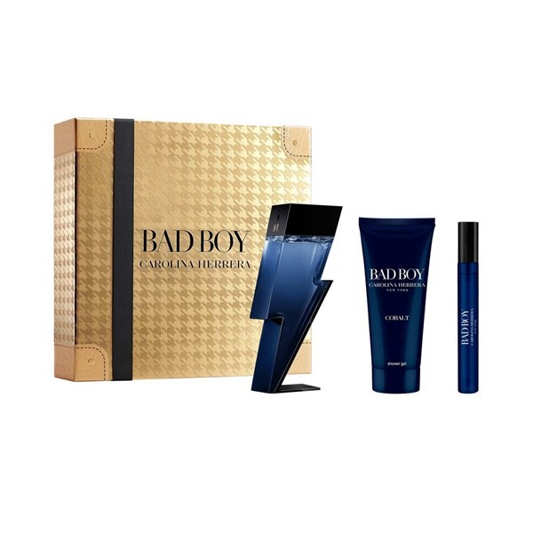 Carolina Herrera Bad Boy Cobalt Edp 100 ml + Shower Gel 100 ml + Edp 10 ml #1