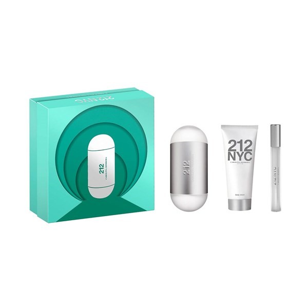 Carolina Herrera 212 Edt 100 ml + Body Lotion Y Edt 10 ml 100 ml + Body Lotion Y Edt 10 ml Na22 #1