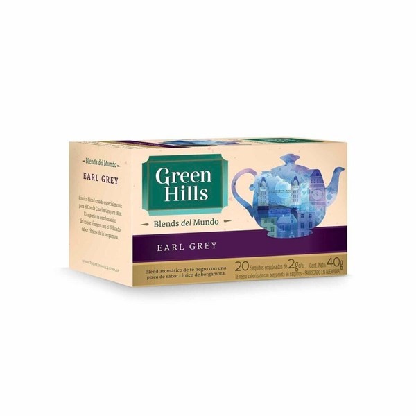 Te Earl Grey Green Hills 40 G 20 U.