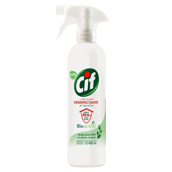 Cif Limpiador Desinfectante Con Gatillo 400 ml alt