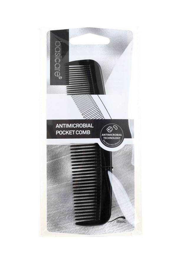 Basicare Peine Antimicrobiano de Bolsillo #1