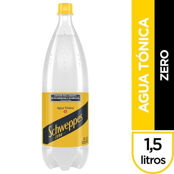 Gaseosa Tónica Schweppes Zero Pet 1,5 Lts #1