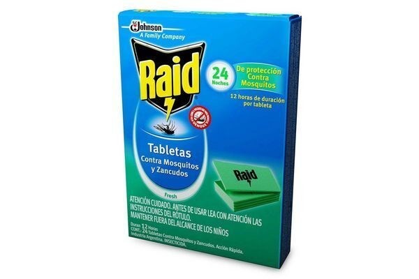 Raid Tabletas Re Fresh 24 Unid #1