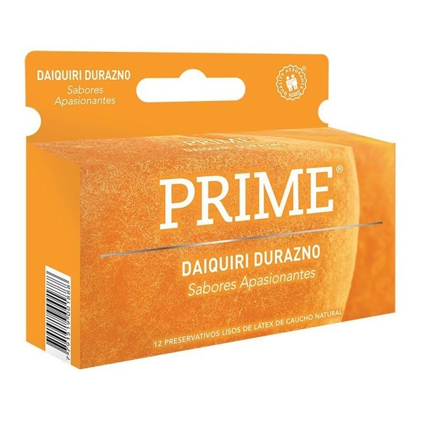 Prime Preservativos  Caja X12 un Daiquiri Durazno #1