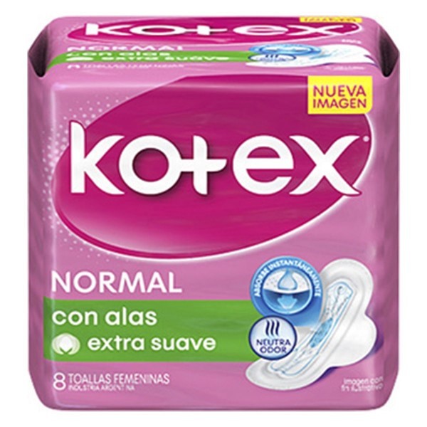 Kotex Toalla Femenina Normal (8 Unidades) alt