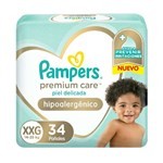 Pañales Pampers Premium Care Plus Hipoalergénico Xxg #1