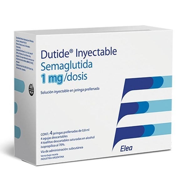 Dutide 1mg aguja prell. x4 (SOLO RETIRO EN SUCURSAL) #1