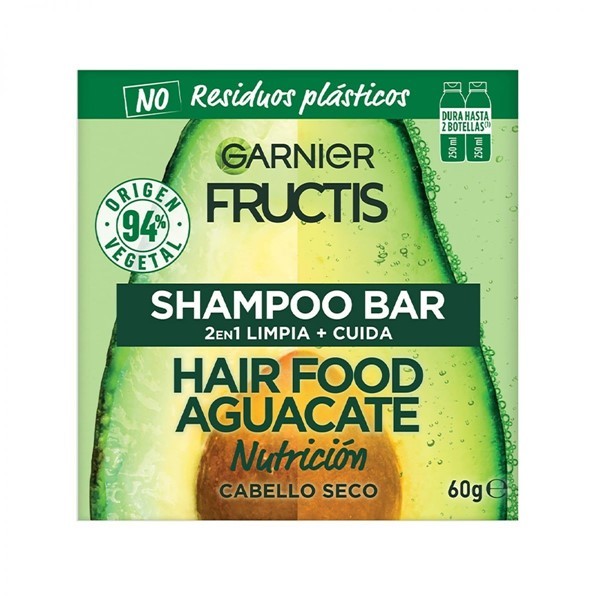 Fructis Shampoo Sólido Hair Food  Aguacate Palta 60 gr alt