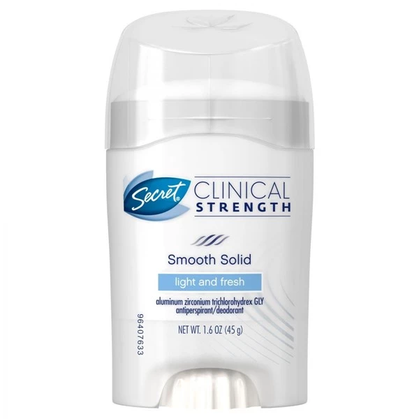 Secret Antitranspirante En Barra Clinical Light Fresh 45 Gr