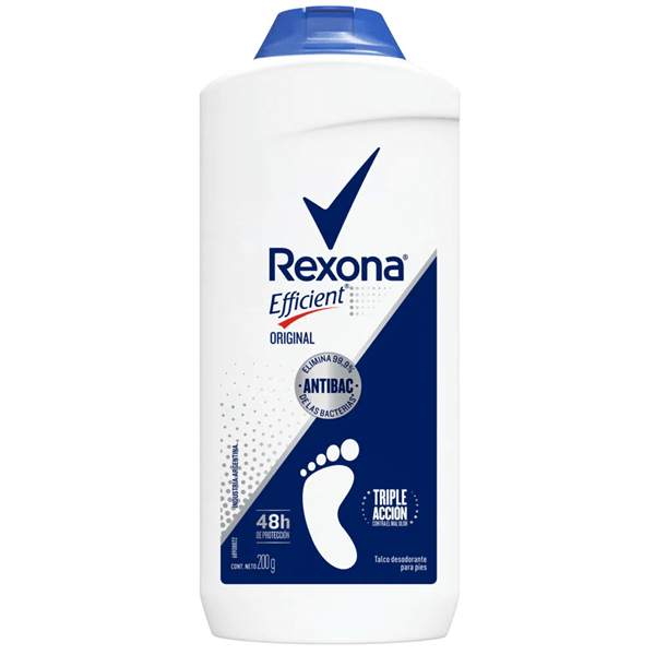 Rexona Efficient Desodorante Para Pies Talco | 200 gramos #1