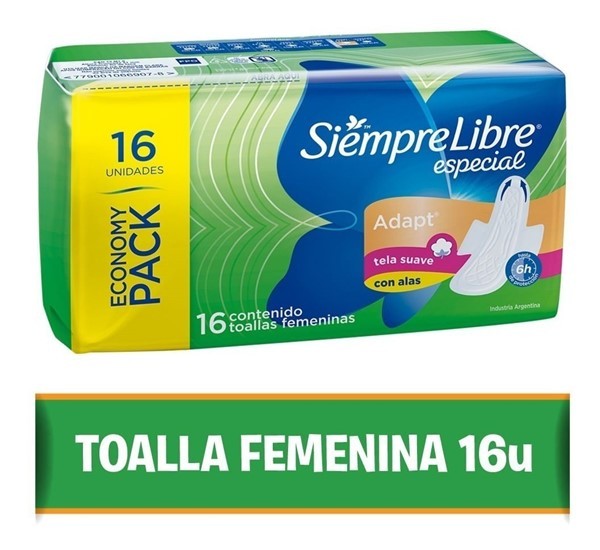 Siempre Libre Especial x 16 Unidades Unico