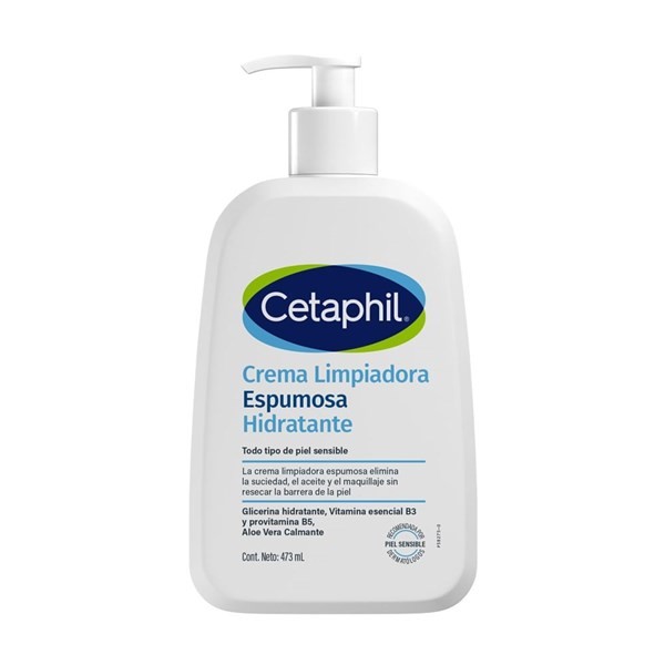 Cetaphil Limpiador Crema Espuma 473 ml