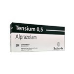 Baliarda Tensium Alprazolam 0.5 Mg x 30 Comp Ranurados #1