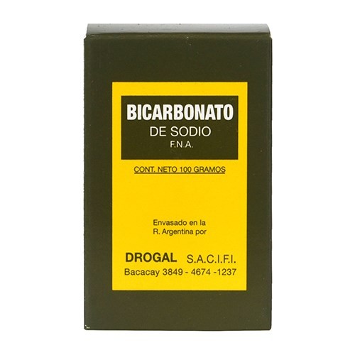 Bicarbonato de Sodio 100 gr - Drogal