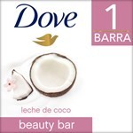 Jabón de Tocador Dove Leche de Coco 90 g. #1