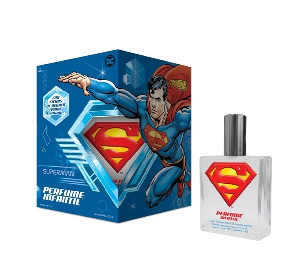 Warner Dc Perfume Superman Con Tazos Para Jugar Edp 50 ml #1