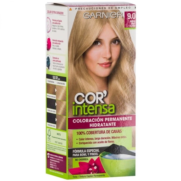 Nutrisse Kit Coloracion Cor Intensa 9.0 (Rubio Muy Claro)