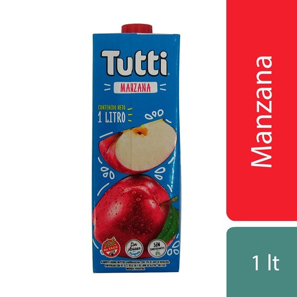 Jugo Tutti Manzana Tetra 1 l. #1