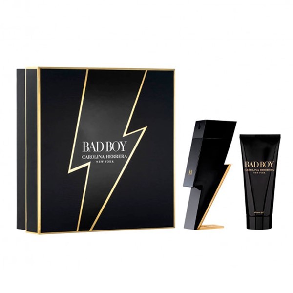 Carolina Herrera Cofre Fragancia Bad Boy Edt For Men (Edt 100 ml + Shower Gel) Estuche #1