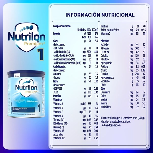 NUTRILON 1 PREMIUM 400 GR alt