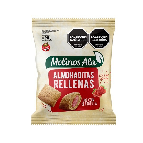 Molinos Ala Almohaditas Rellenas Molino Ala de Frutilla 90 g #1