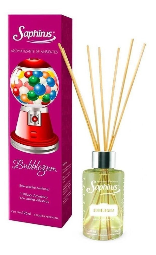 Saphirus Difusor Arómatico Fragancia Bubblegum 125 ml #1