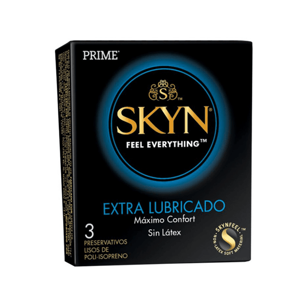 Prime Preservativo Skyn Extra Lubricado (12 Cajas de 3 Unidades C/U) #1