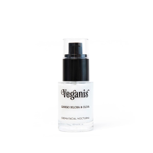 VEGANIS CREMA FACIAL NOCTURNA GINKGO Y OLIVA 30ML alt