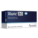 Xiuric 80 Mg | 20 Comprimidos | Febuxostat #1