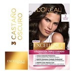 Excellence Kit de Coloracion Castaños 3 Castaño Oscuro #1