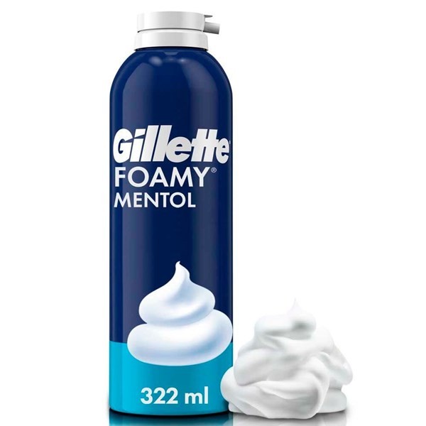 Espuma Afeitar Gillette Foamy Mentol 322 ml #1